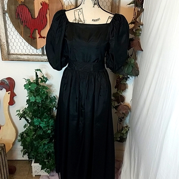 Handmade Dresses & Skirts - VINTAGE 1970's homemade Prom Dress